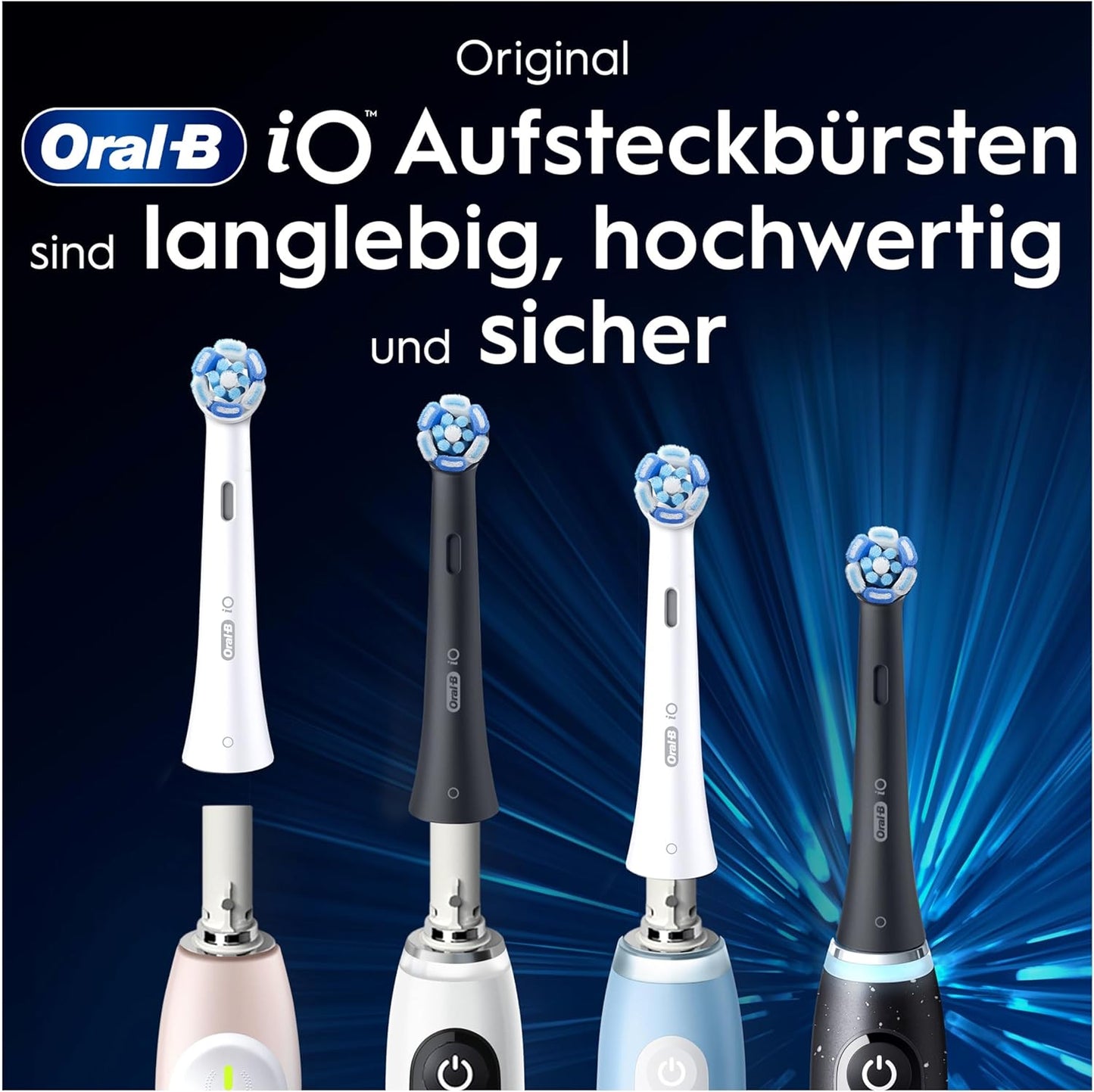 Oral-B iO Ultimate Cleaning Electric Toothbrush Heads 8 Pack